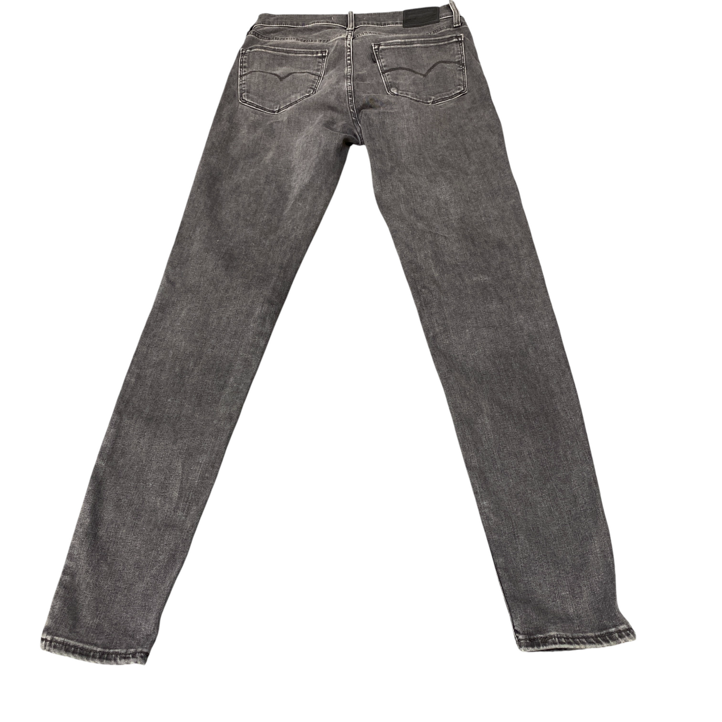 Levi's Jeans Womens 29" Waist Grey Denim 720 High Rise Super Stretch Skinny Leg