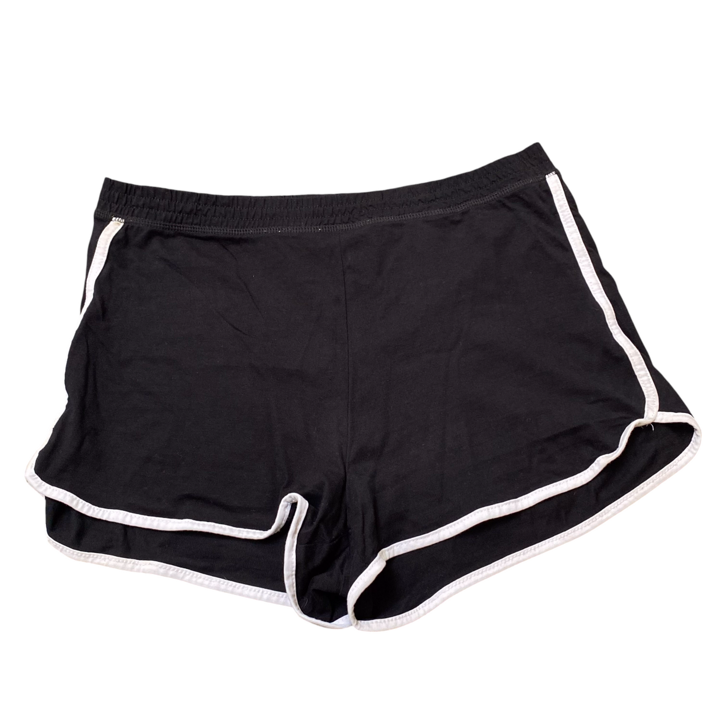 Clockhouse by C&A Sprinter Running Shorts XL Black Elastic Waist Athletic Fit