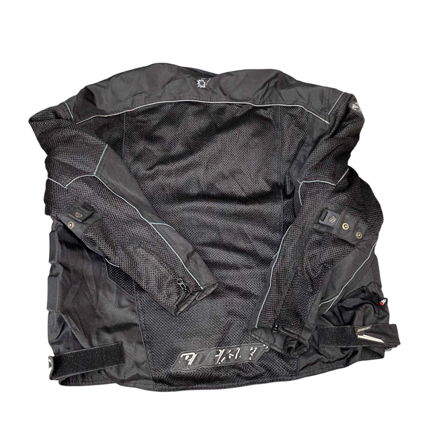 Joe Rocket Phoenix 6.0 Motorcycle Jacket Men 2XL Black Mesh All Weather Full Zip