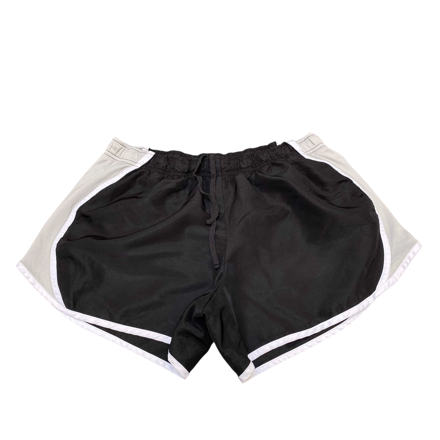 Running Sprinter Shorts Womens 29W Black Grey Side Mesh Activewear Athletic Fit