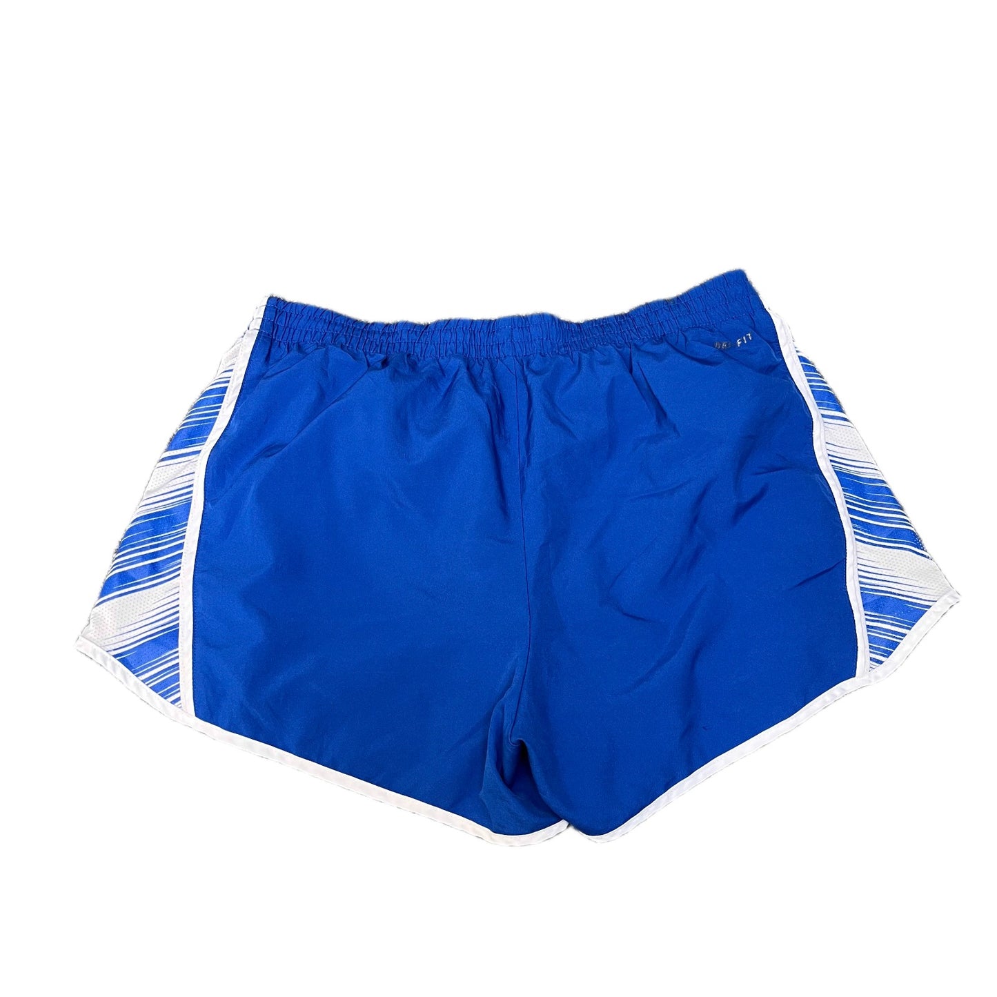 Nike Dri-FIT Air Force Falcons Tempo Shorts Women L 30" Waist Blue Dolphin Hem