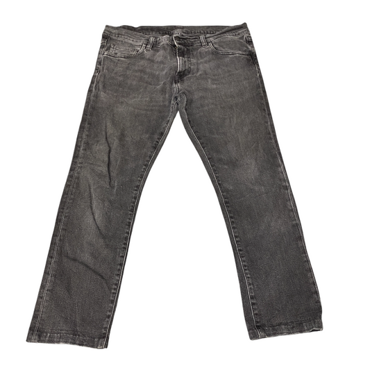 Carhartt Rebel Pant Jeans Mens XL Black Denim Stretch High Waisted Straight Leg