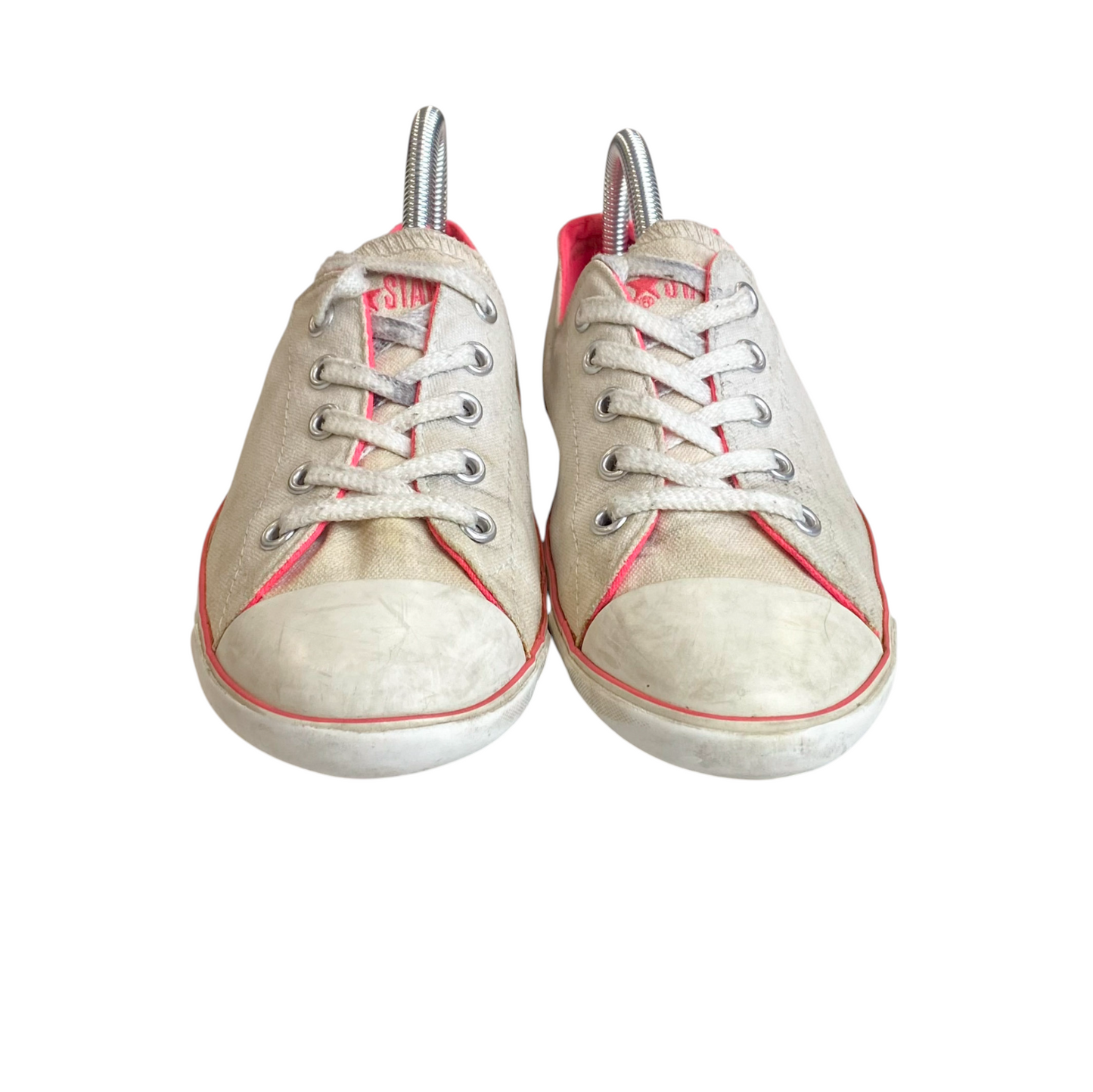 Converse Chuck Taylor All Star Sneakers Women's UK 5 White Canvas Skate Low Top