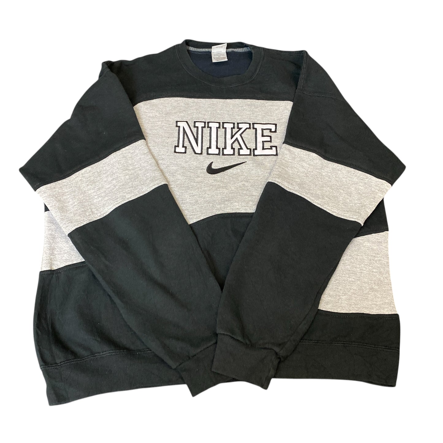 Nike Reworked Sweatshirt Mystery Box, Colour Panels, Sizes S to XL