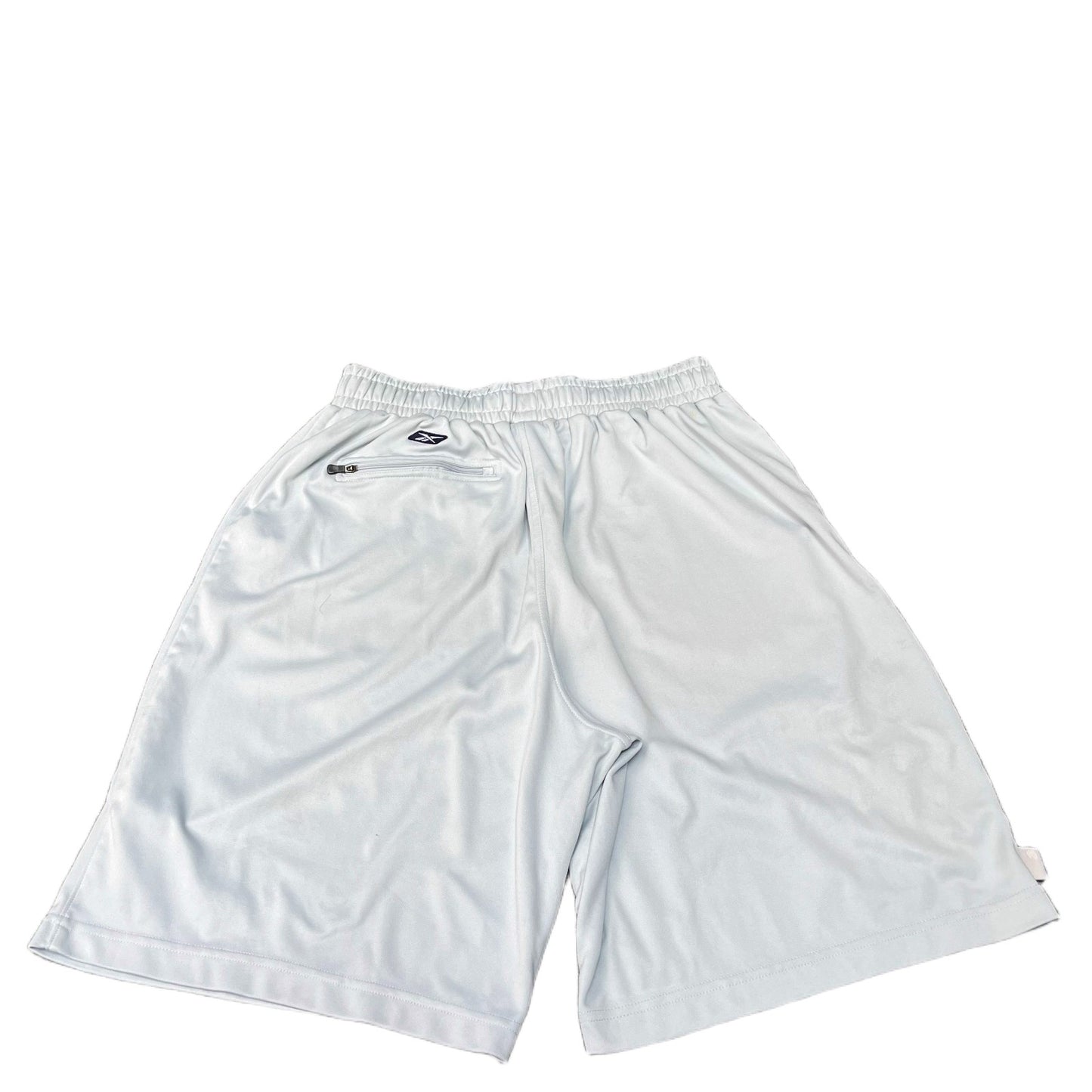 Vtg Reebok Basketball Shorts Mens M 29" Waist Light Blue Athletic Fit Drawstring