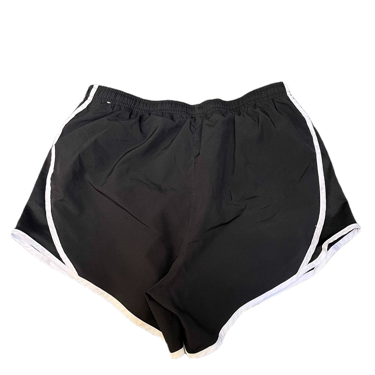 Nike Running Sprinter Shorts Fits as Womens Small 23" Waist Black Dolphin Hem