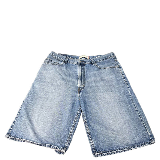 Levi's 569 Jean Shorts Fits as Mens XL 37" Waist Blue Denim Straight Loose Fit