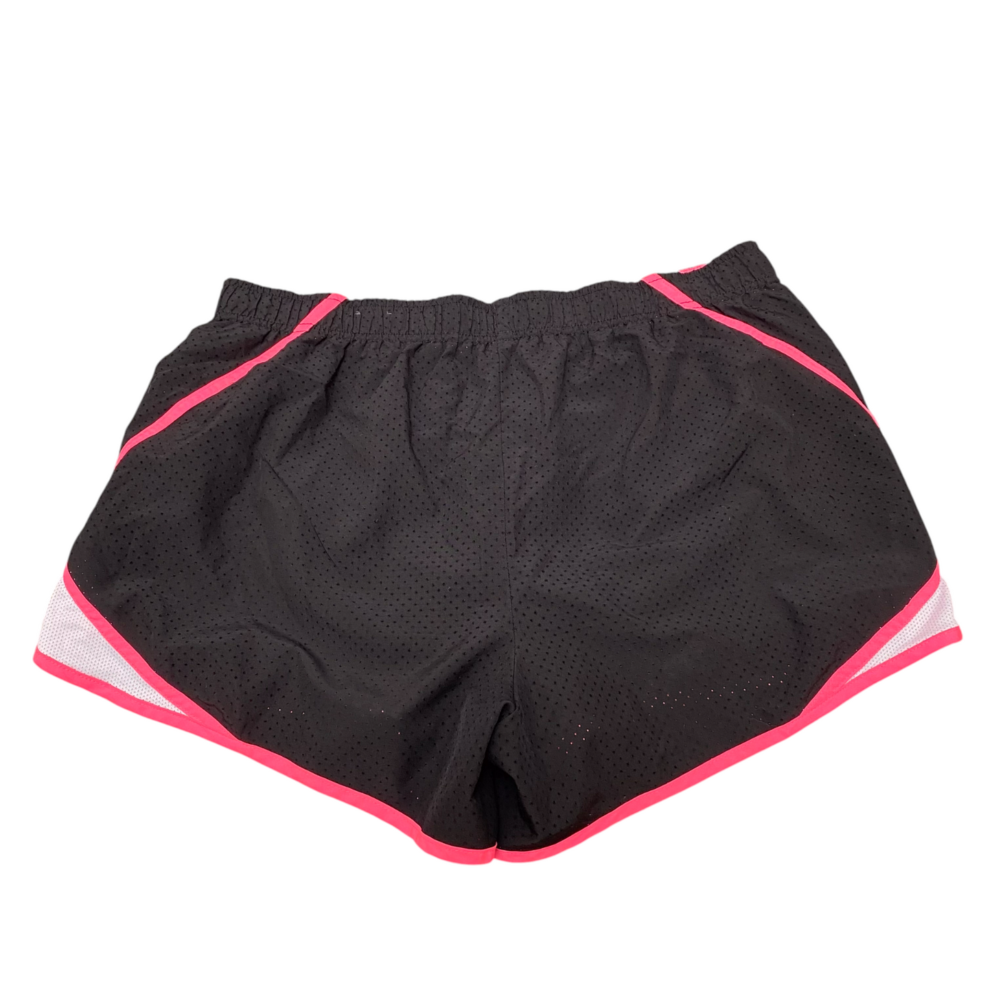 Running Sprinter Shorts Womens Large Black Athletic Performance Moisture Wicking