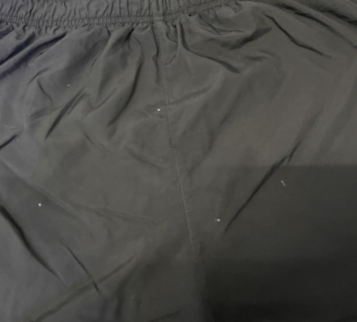 Nike Dri-FIT Running Sprinter Shorts Fits as Women S 28" Waist Black Dolphin Hem
