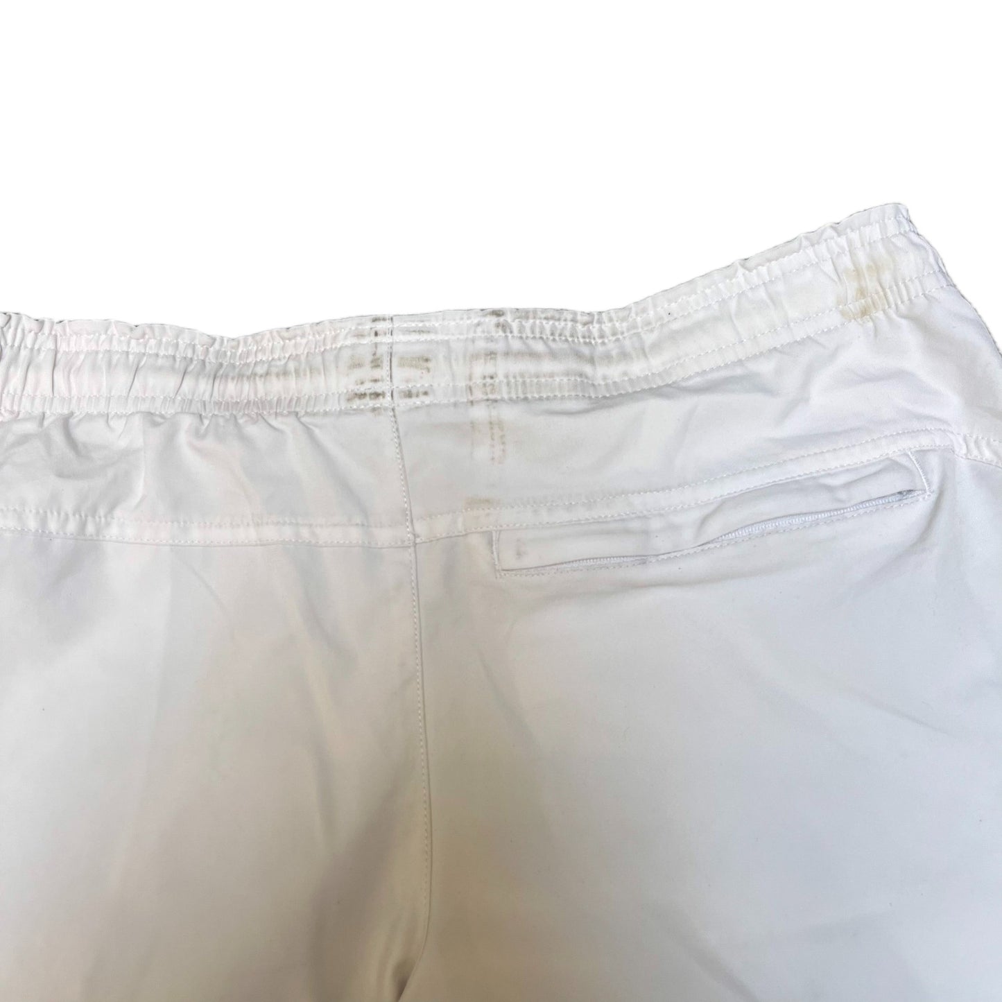 Nike Dri-FIT Tennis Shorts Mens Small 31" Waist White Performance Drawstring