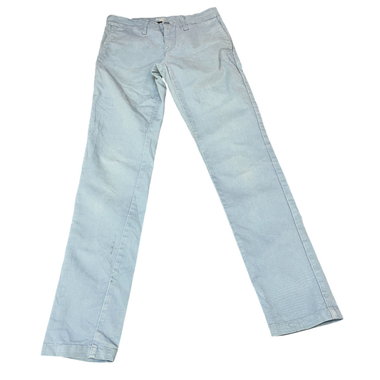 Carhartt WIP Sid Pants Womens Medium Blue Workwear Stretch Slim Fit Straight Leg