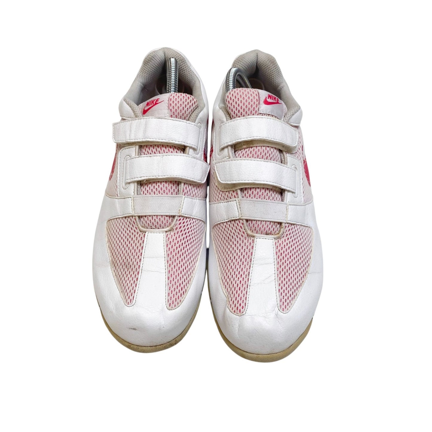 Nike TAC Golf Cleats and Spikes Shoes Women's 7.5 White Pink Swoosh Athletic