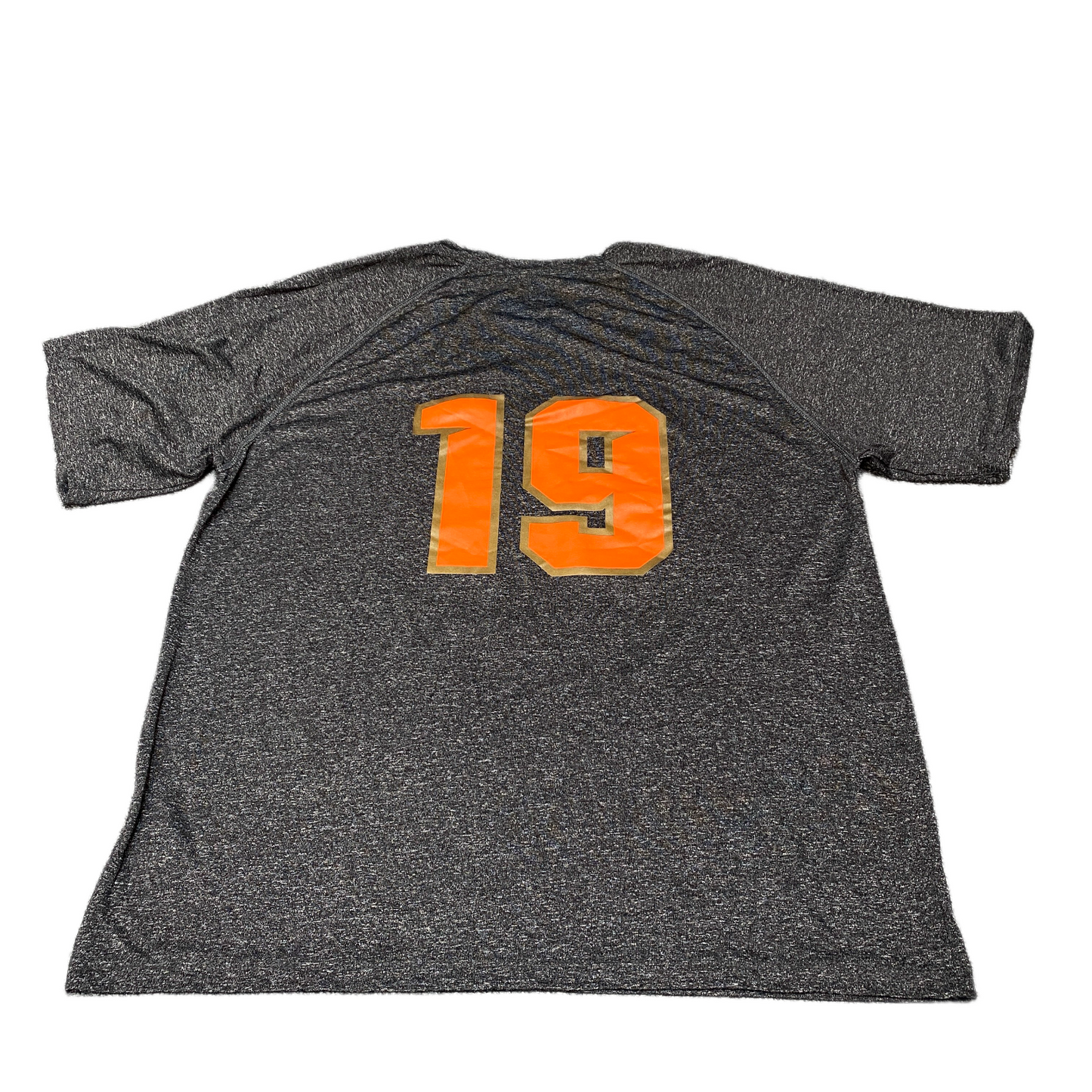 Adidas Climalite T-Shirt Mens L Grey Heather Short Sleeve Crew Neck South 19 Tee