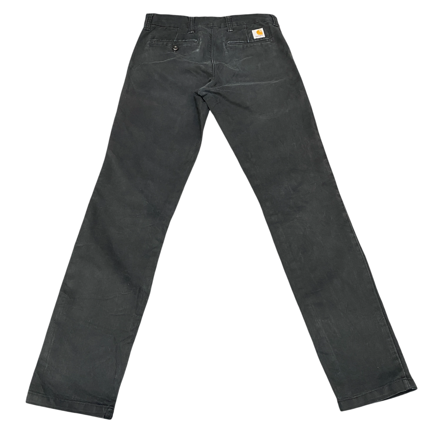 Carhartt Sidney Pants Mens Small Black Workwear Relaxed Fit Utility High Waisted