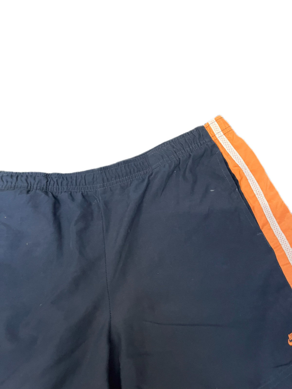 Vtg Nike Swim Trunks Shorts Fits as Boys XL 37" Waist Navy Surf Surfing Pull On