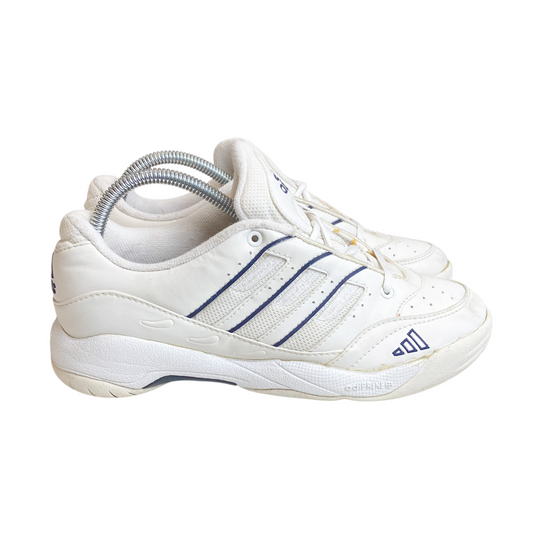 Adidas Casual Sneakers Trainers Women's UK 5 White Leather Low Top Lace Up