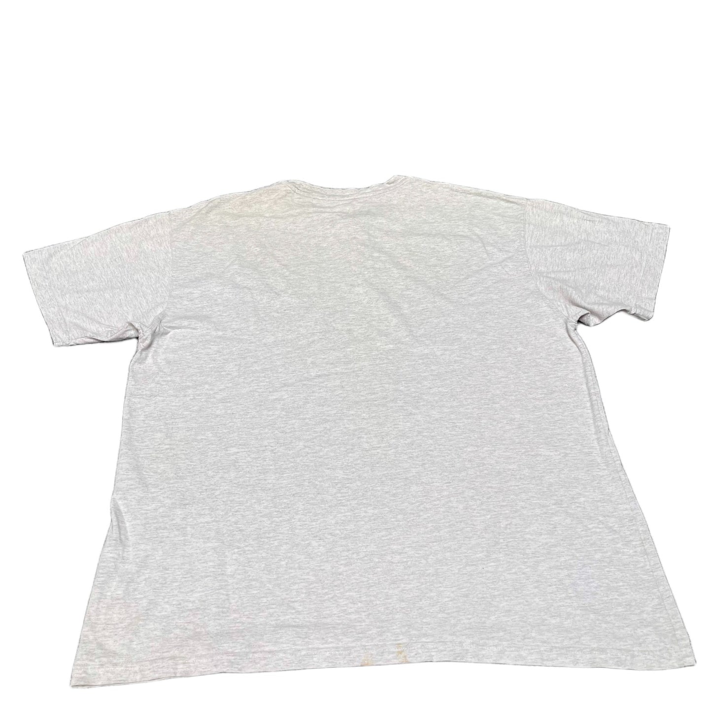 Carhartt Henley Pocket T-Shirt Mens 2XL Gray Heather Loose Fit Short Sleeve Tee