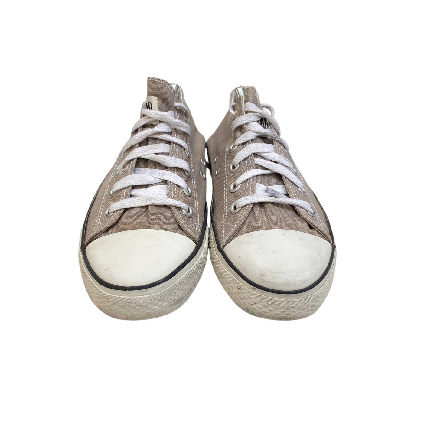 Converse Chuck Taylor All-Stars Low Top Sneakers Men's 9.5 Grey White Canvas