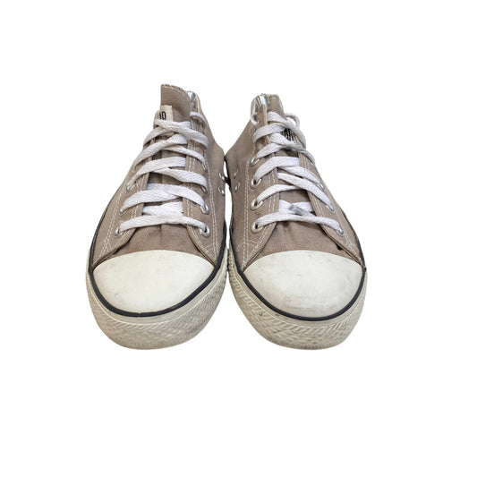 Converse Chuck Taylor All-Stars Low Top Sneakers Men's 9.5 Grey White Canvas
