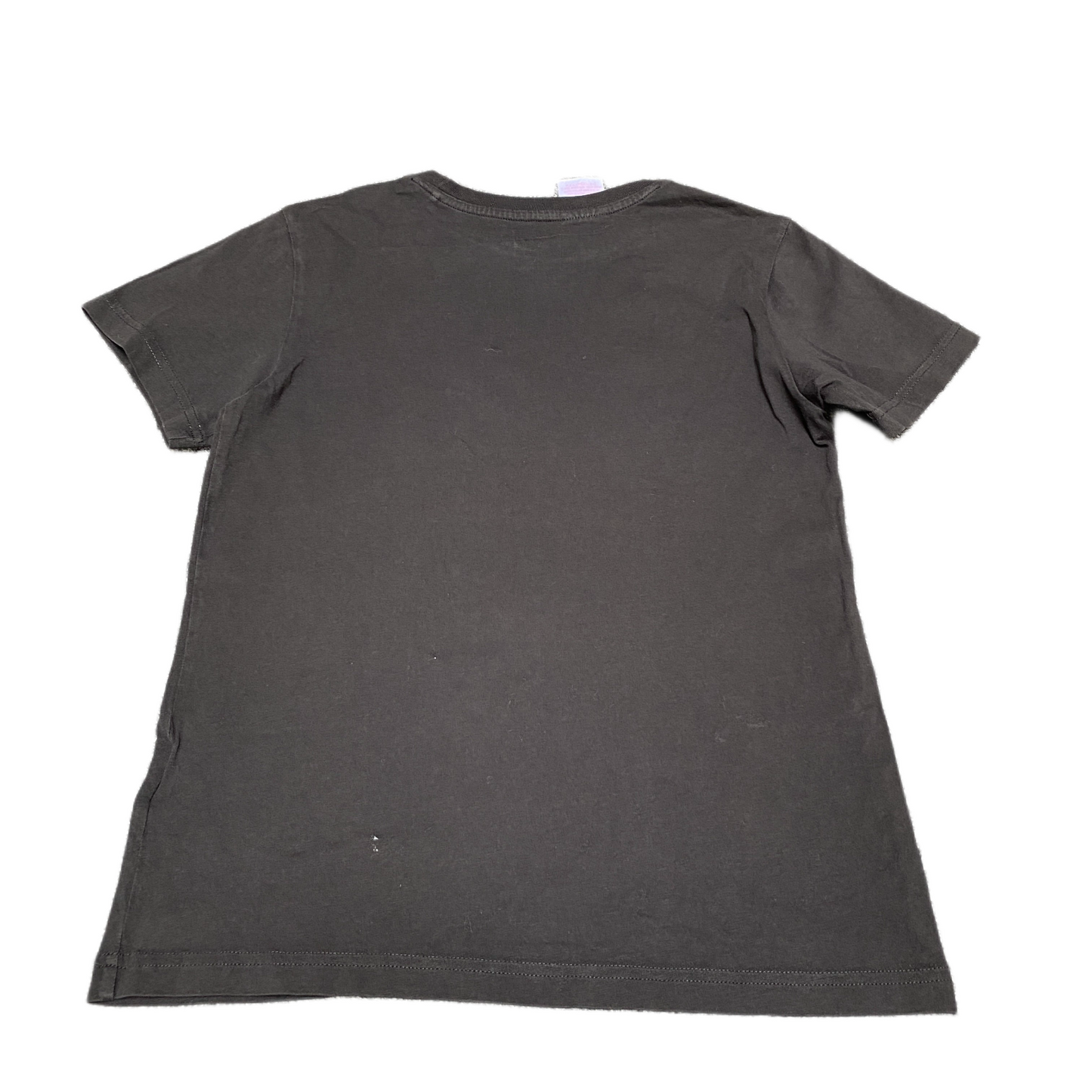Adidas Originals T-Shirt Boys XS Black White Trefoil Logo Short Sleeve Crew Neck