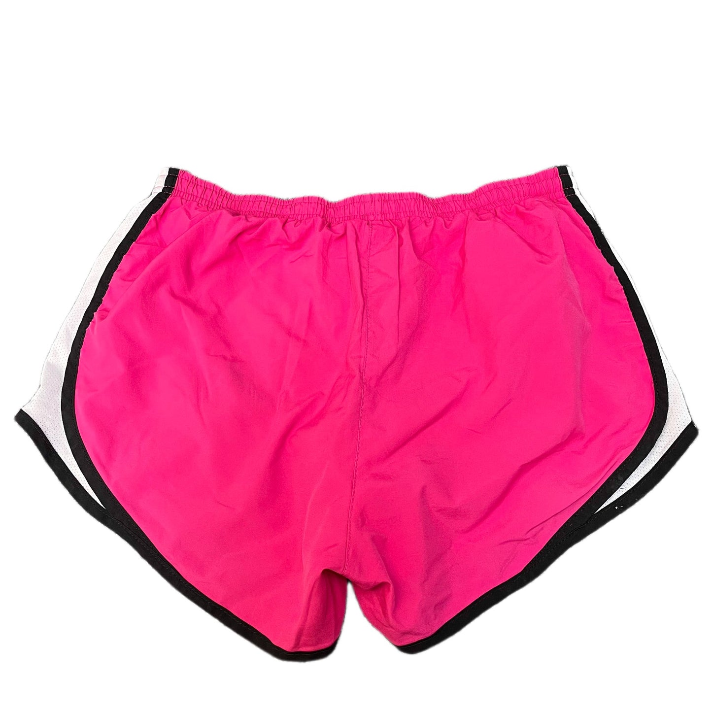 Nike Running Sprinter Shorts Womens Small 28" Waist Pink Mesh Panels Dolphin Hem