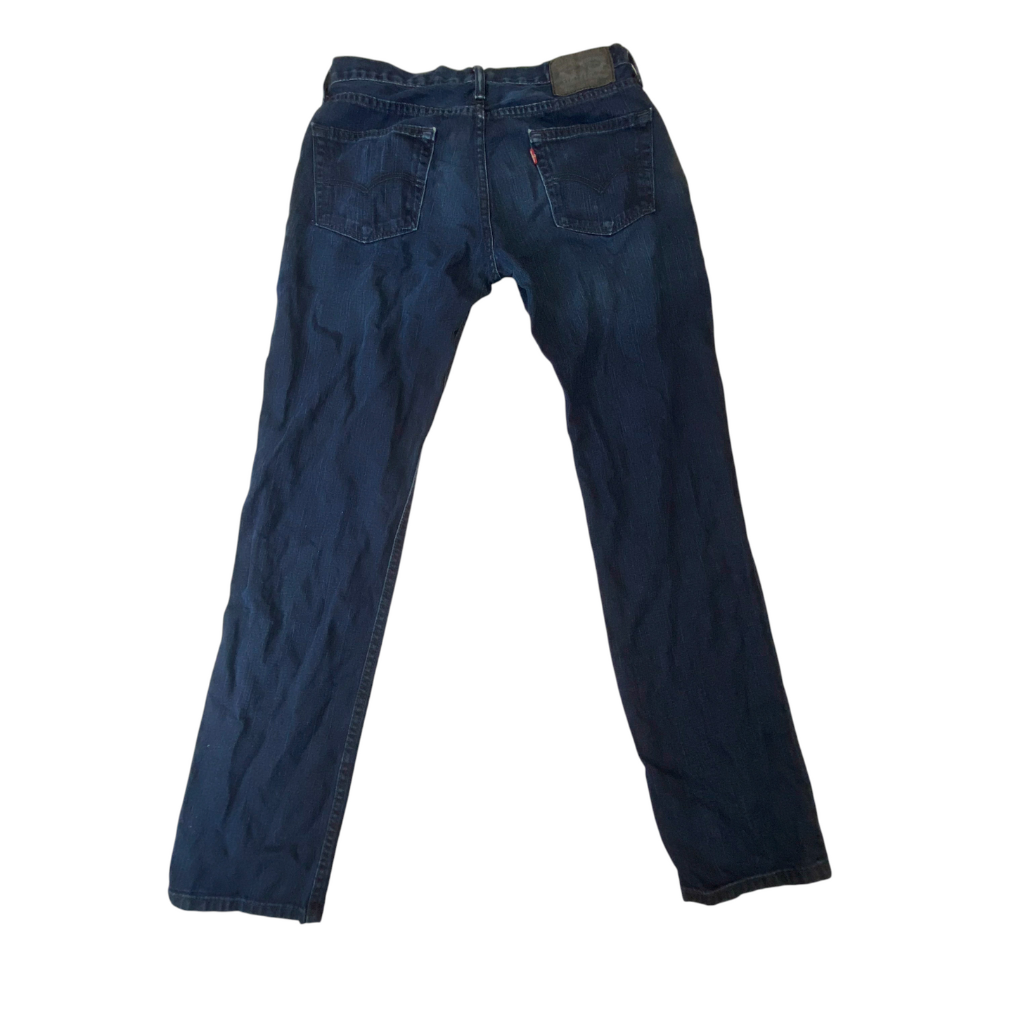 Levi's 510 Jeans Mens Medium Blue Denim Slim Straight Fit Dark Wash Pockets