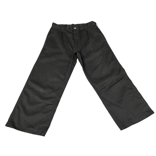 Carhartt Simple Pants Mens Medium Black Work Utility High Waisted Relaxed Fit