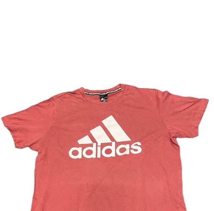 Adidas T-Shirt Red Mens L