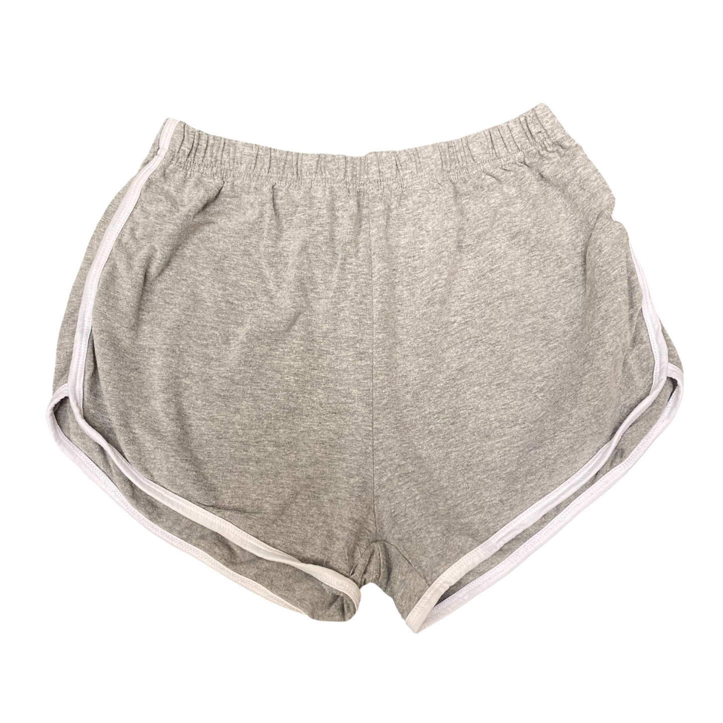 Sprinter Shorts Womens M Grey Athletic Running Training Comfort Elastic Waist
