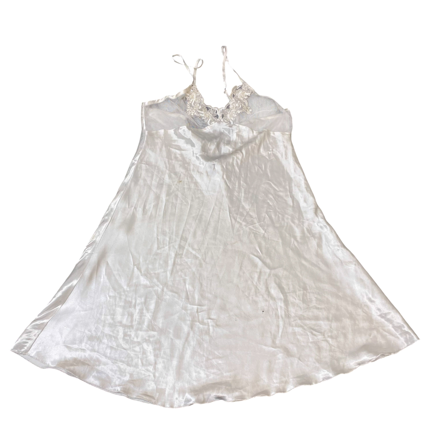 Camisole Top Womens S White Solid Spaghetti Straps Pullover Casual Outdoor
