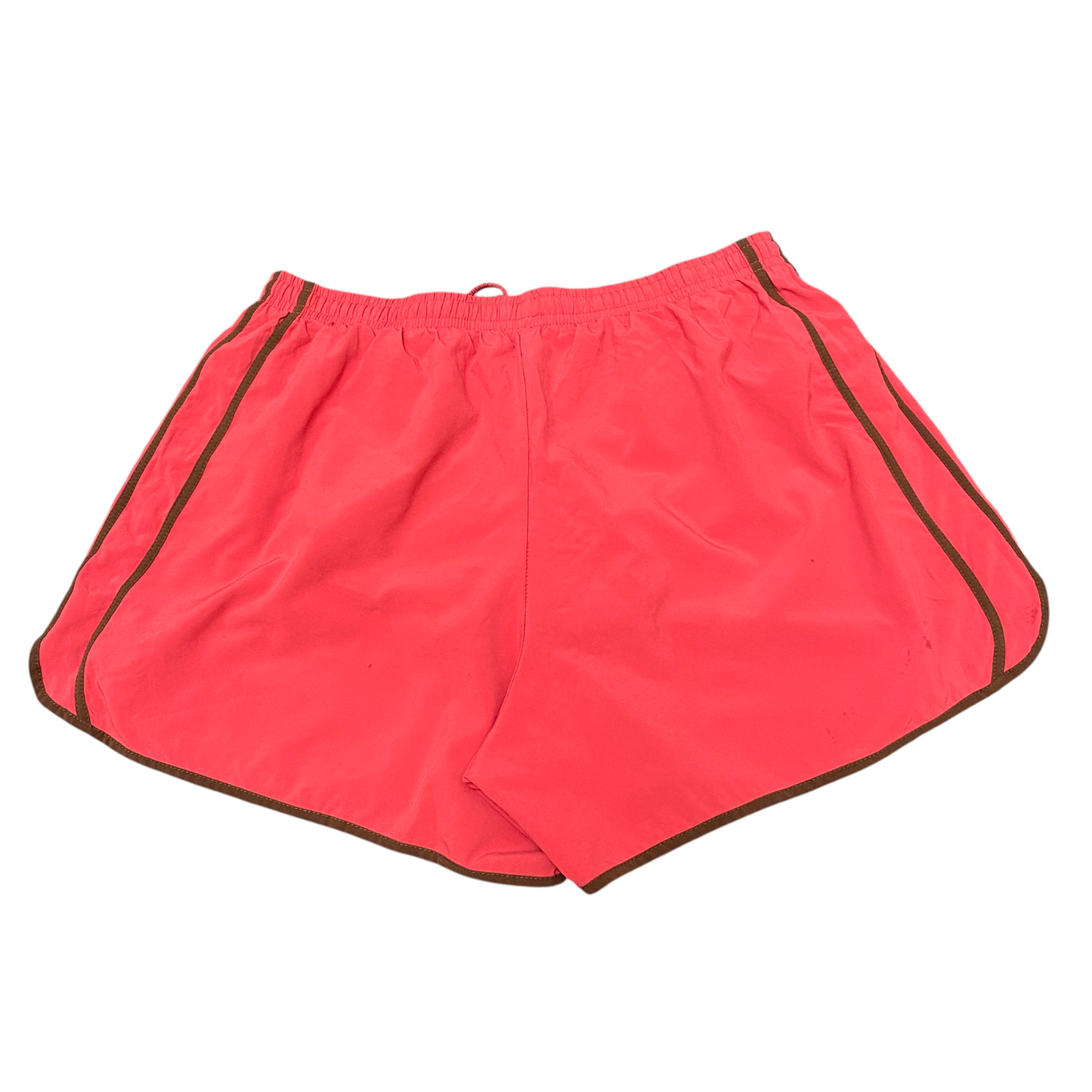Sprinter Shorts Womens Medium Pink Dry Layer Athletic Elastic Waist Dolphin Hem