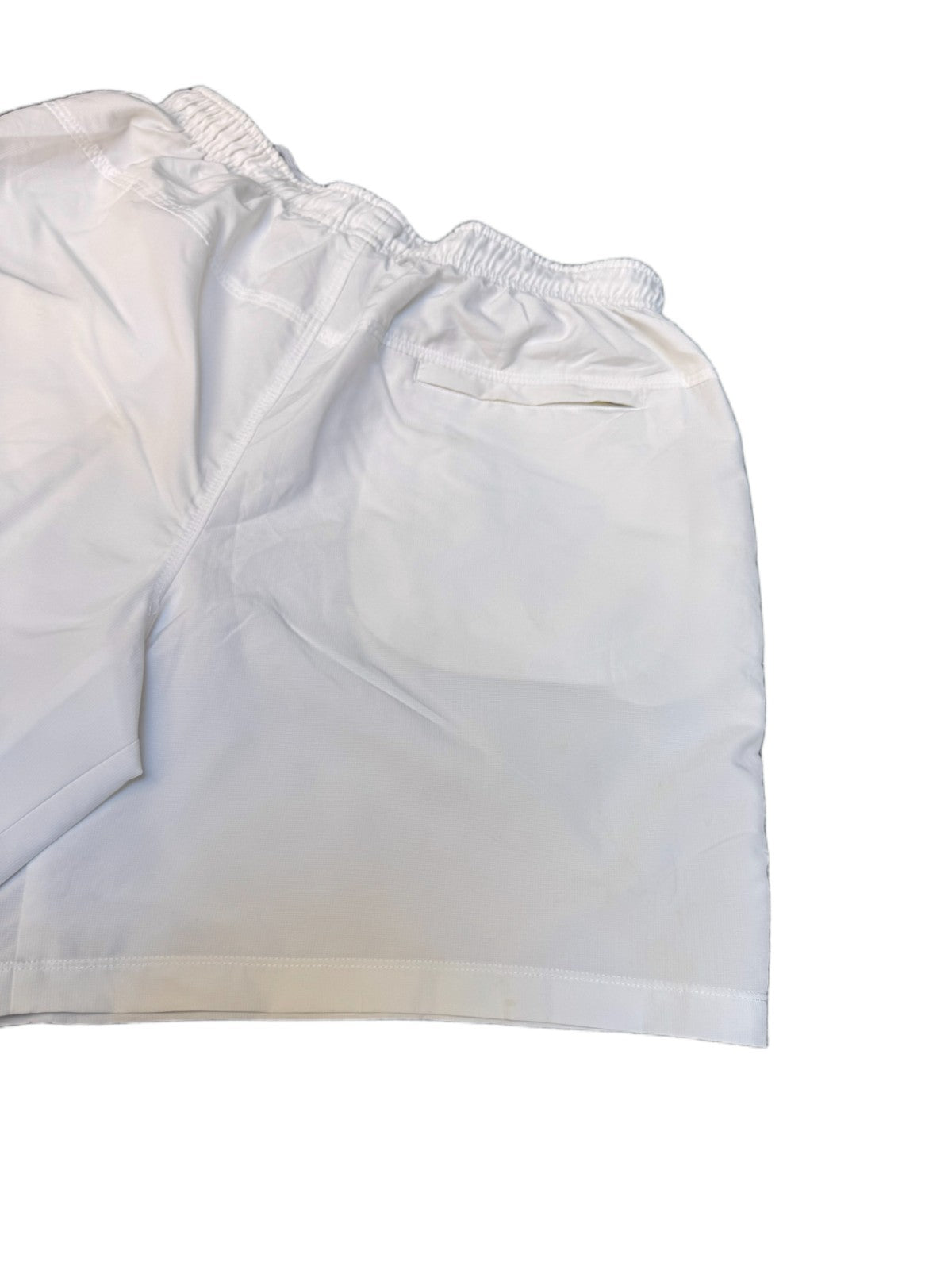 Nike Dri-Fit Tennis Shorts Fits as Mens S 29" Waist White Performance Drawstring