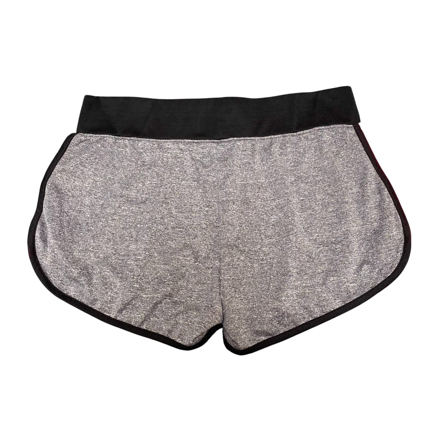 Zone Pro Sprinter Shorts Womens Large Grey Pink Elastic Waist Athletic Workout