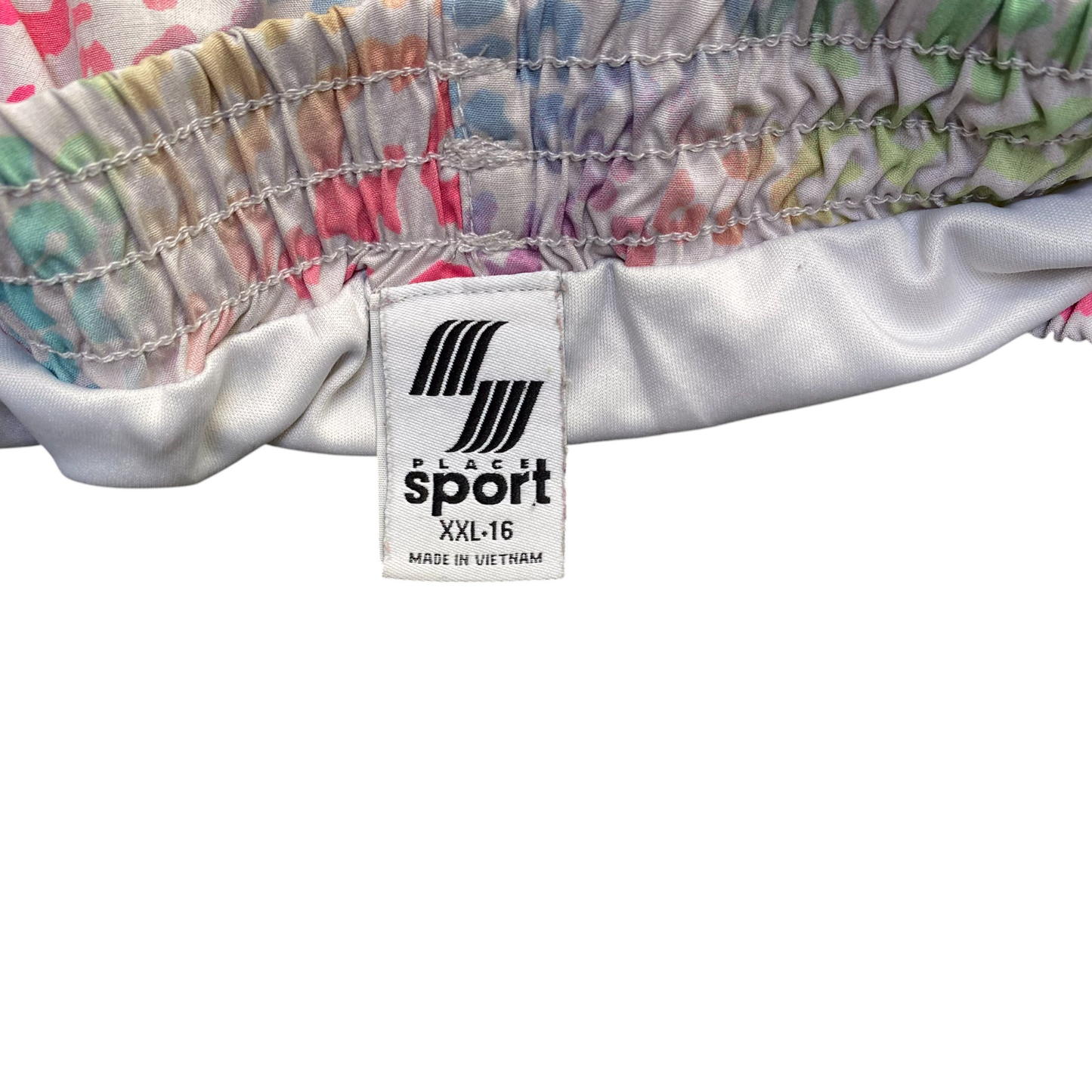 Running Sprinter Shorts Womens XXL Multicolored Leopard Print Gym Athletic Fit