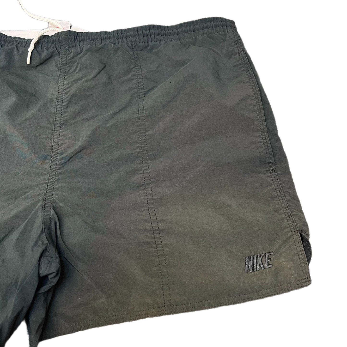 Nike Sportswear Flow Shorts Fits as Mens XL 41 " Waist Black Lined Drawstring