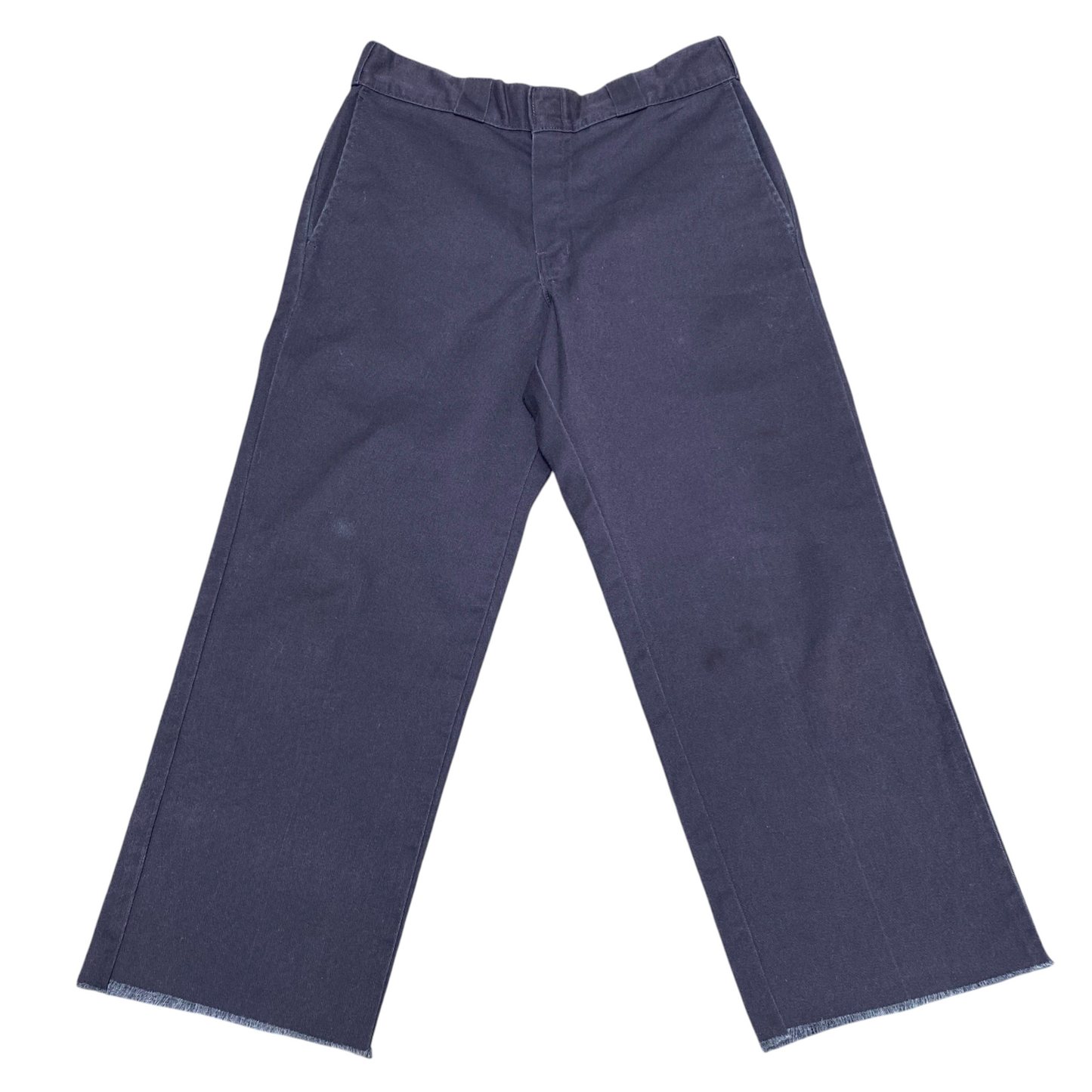 Dickies Trousers Men's Medium Blue Original Straight Fit Casual Pockets Workwear