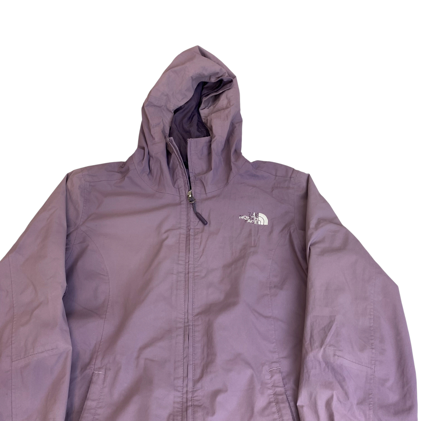 The North Face Quest Jacket Womens XS Purple Mesh Lined Hooded Full Zipper