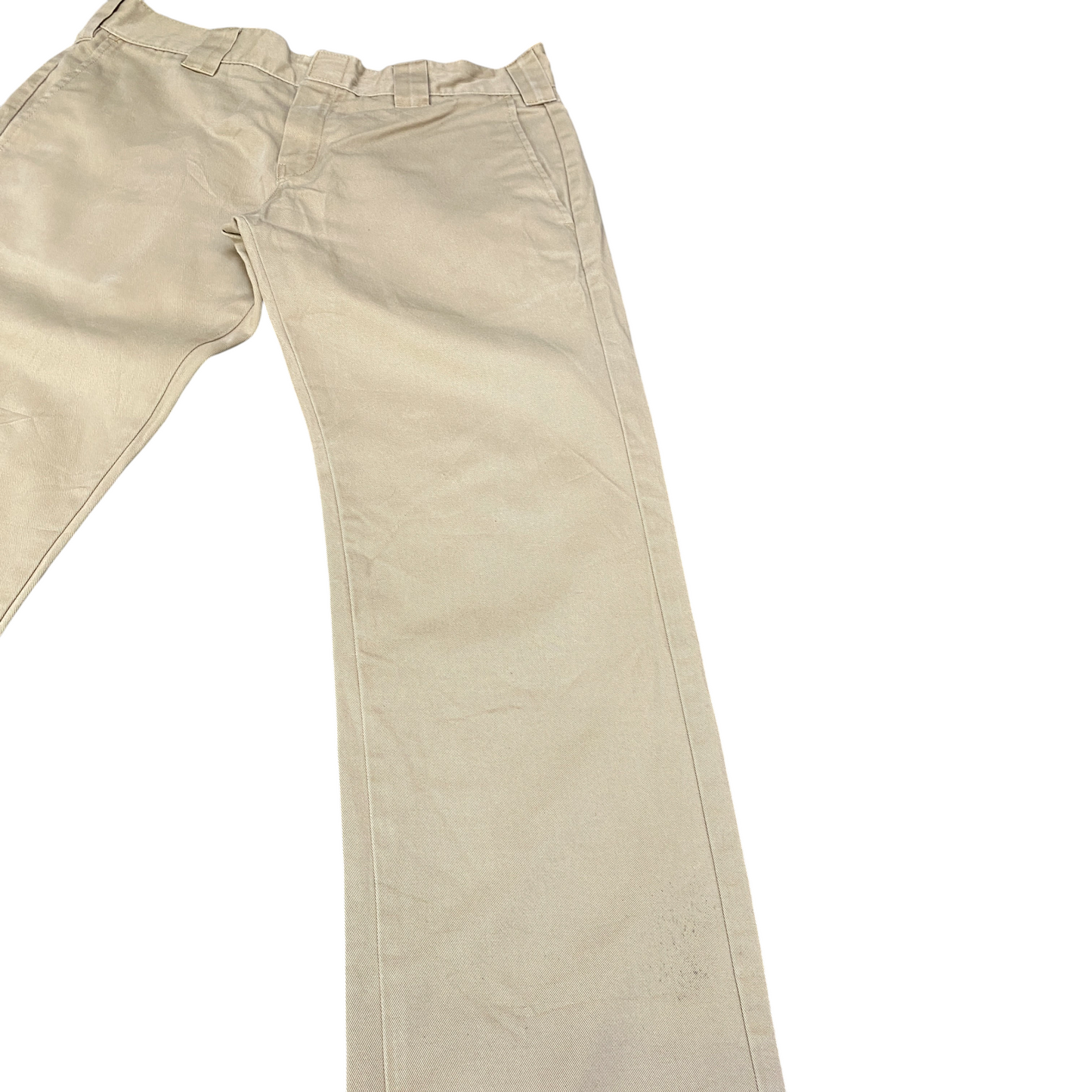 Dickies Chino Work Pants Mens 34" Waist Beige High Waisted Regular Fit UM874