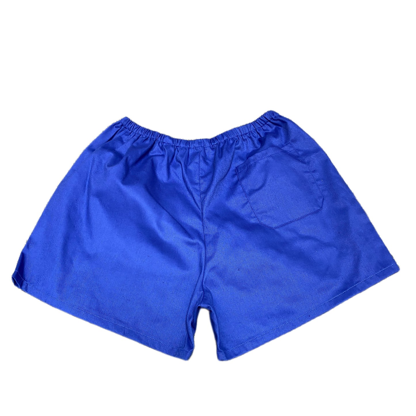 MH Sleepwear Shorts Womens Medium 25" Waist Blue Comfort Stretch Elastic Waist