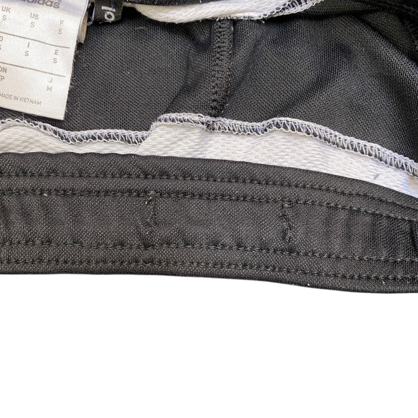 Adidas Climacool Joggers Fits as Womens 27" Waist Black Ankle Zip Gym Trousers