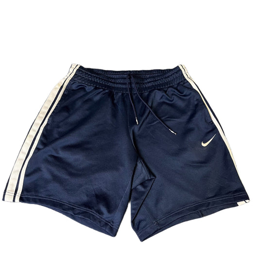 Nike Dri-FIT Athletic Shorts Fits as Men M 31" Waist Navy Performance Drawstring