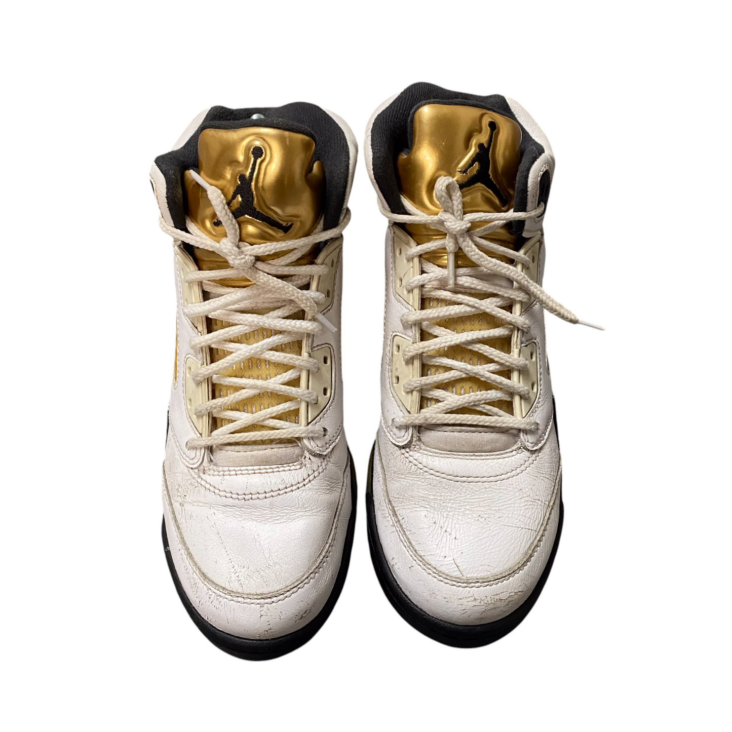 Air Jordan 5 Retro Olympic Trainers Sneakers Youth 5 White Athletic 440888-133