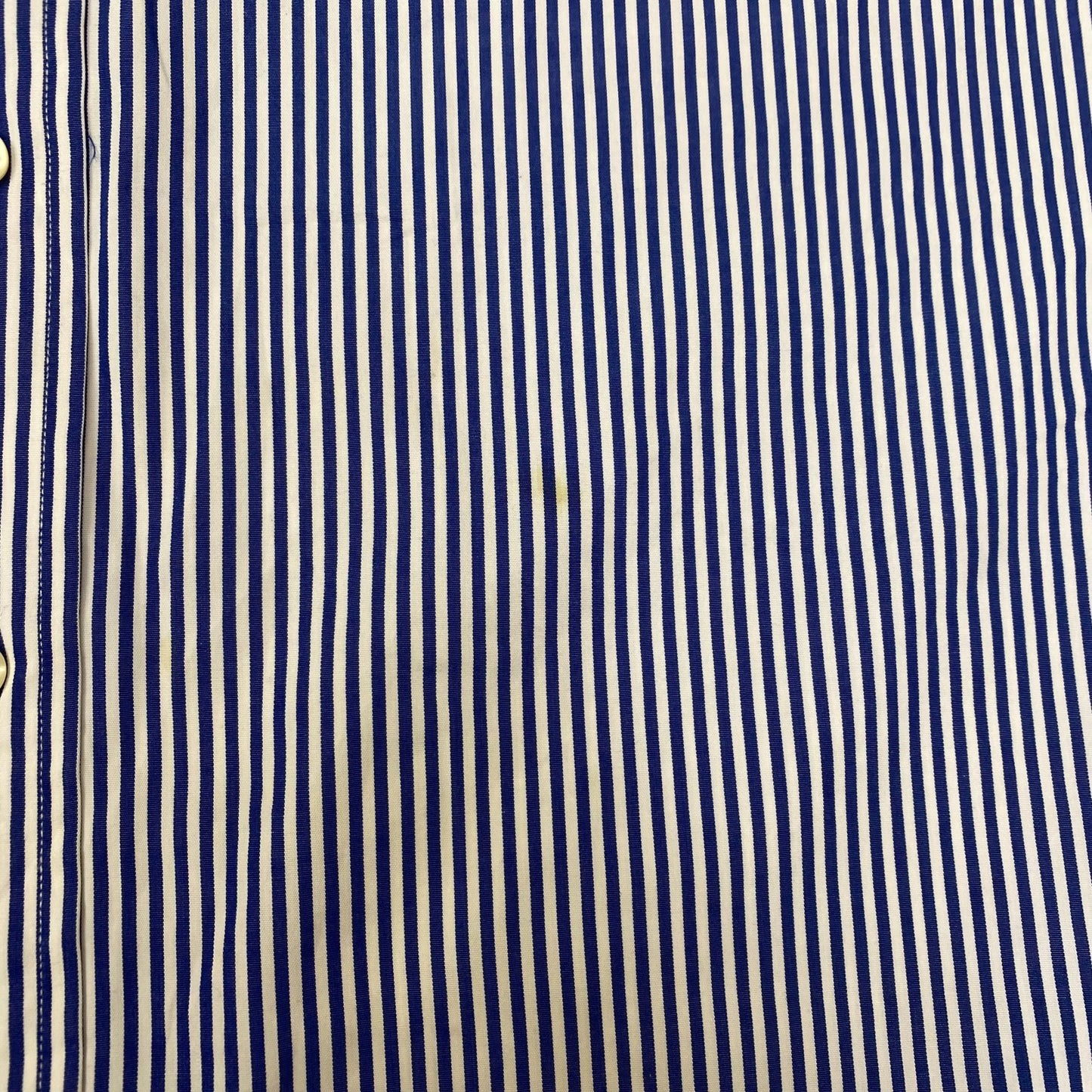 Polo Ralph Lauren Formal Shirt Mens XL Blue White Striped Regent Classic Fit