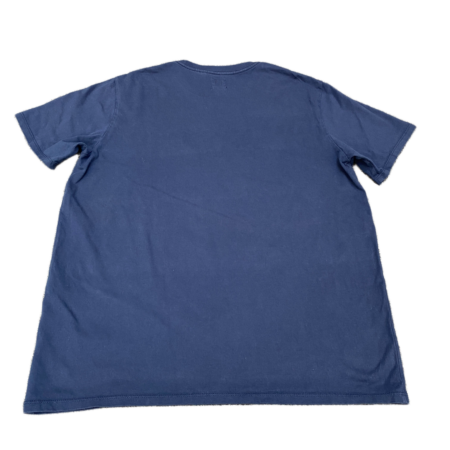 Levi's T-Shirt Mens L Navy Standard Fit Short Sleeve Crew Neck Logo Pullover Tee