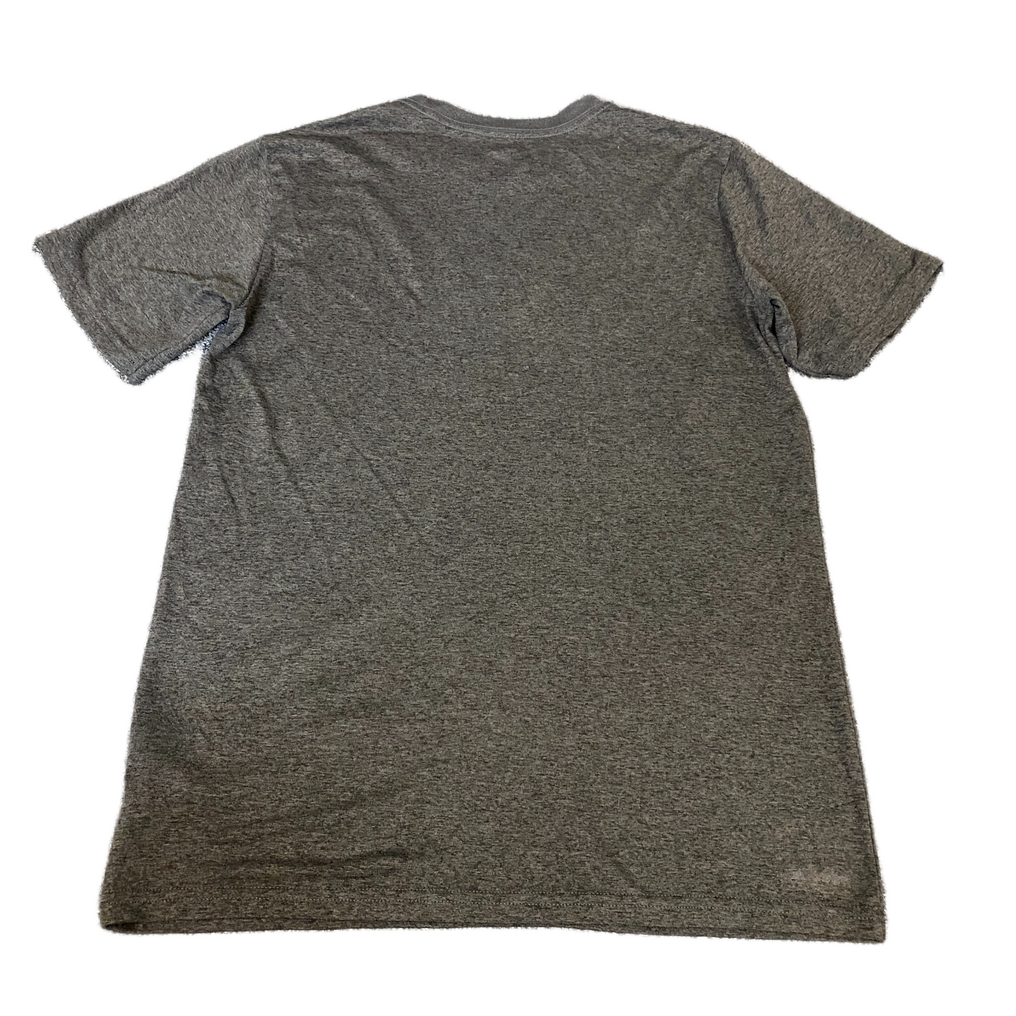 Reebok T-Shirt Mens Small Grey Graphic Logo Short Sleeve Crew Neck Pullover Tee