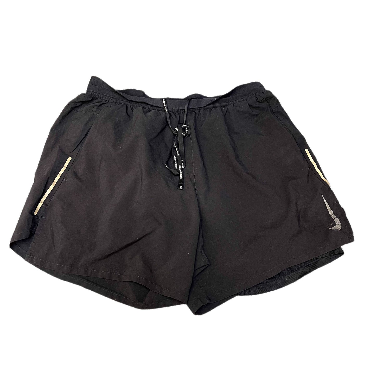 Nike Flex Stride Running Shorts Fits as Mens XS 26" Waist Black Gym Training