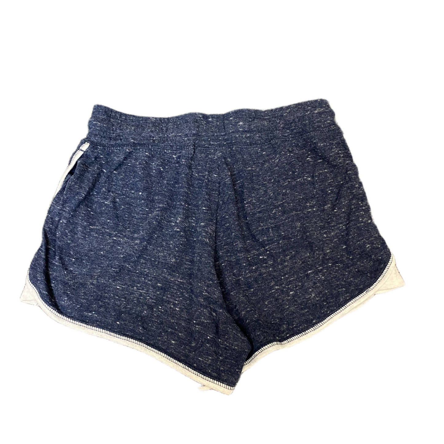 Running Sprinter Shorts Womens S 26" Waist Blue Athletic Gym Workout Dolphin Hem