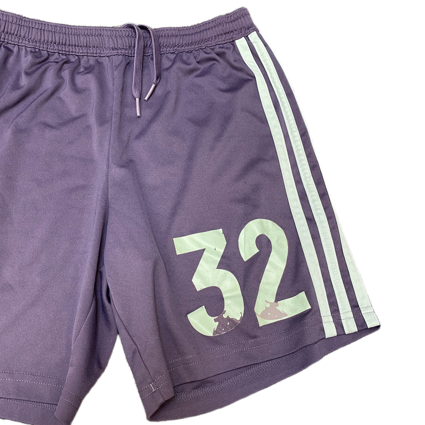 FC Bayern Munich Adidas Football Shorts Boys XS 24" Waist Blue Climalite Stretch