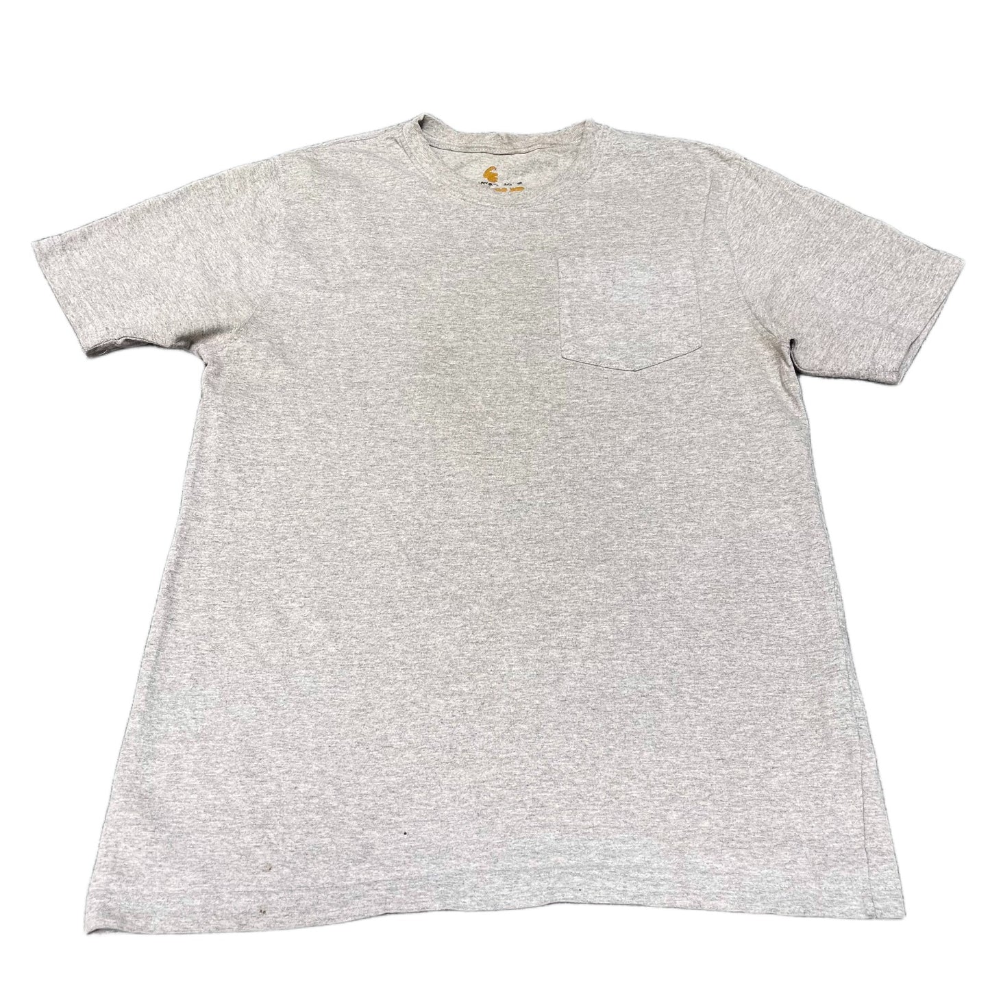 Carhartt Pocket T-Shirt Mens S Grey Heather Original Fit Short Sleeve Summer Tee