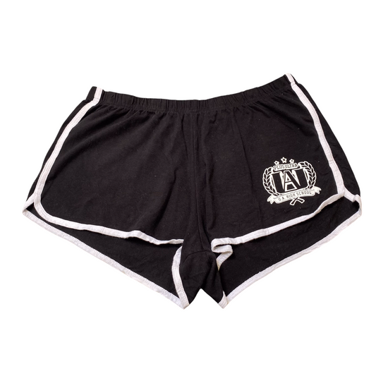 Hot Topic Sprinter Running Shorts L Black Plus Ultra U.A High School Athletic